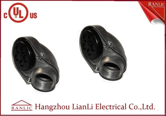China Aluminum Die Casting Threaded Rigid Conduit Cap 1/2&quot; 3/4&quot; Electrical Conduit Parts supplier