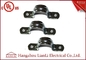 ISO9001 Electro Galvanized EMT Straps Clamps with Two Hole , 3/4&quot; 1&quot; Up to 4&quot; supplier